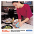 KIMBERLY-CLARK PROFESSIONAL WypAll® 05927 X70 Foodservice Towels, 1/4 Fold, 12.5 x 23.5, Unscented, Blue, 300/Carton