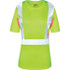 GSS Safety 5125-MD Work Shirt: High-Visibility, Medium, Polyester, Lime, Pink & Silver