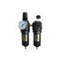 Coilhose Pneumatics 26FCL3-DGM FRL Combination Unit: 3/8 NPT, Compact, 2 Pc Filter/Regulator-Lubricator with Pressure Gauge