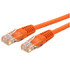 STARTECH.COM C6PATCH15OR  15ft CAT6 Ethernet Cable - Orange Molded Gigabit CAT 6 Wire - 100W PoE RJ45 UTP 650MHz - Category 6 Network Patch Cord UL/TIA - 15ft Orange CAT6 up to 160ft - 650MHz - 100W PoE