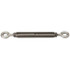 MSC SS10012 1,200 Lb Load Limit, 3/8" Thread Diam, 6" Take Up, Stainless Steel Eye & Eye Turnbuckle