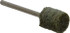 Grier Abrasives W185-N4-17277 Mounted Point:  1/2" Thickness,  W185,  Coarse