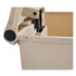 RUBBERMAID COMMERCIAL PROD. 6144 BEI Indoor Utility Step-On Waste Container, 12 gal, Plastic, Beige