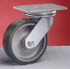 Albion 72TM06201S Swivel Top Plate Caster: Phenolic, 6" Wheel Dia, 2" Wheel Width, 1,200 lb Capacity, 7-1/2" OAH