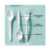 PACTIV EVERGREEN CORPORATION YFWQWCH Fieldware Cutlery, Mediumweight Spork, Plastic, White, 1,000/Carton