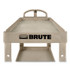 RUBBERMAID COMMERCIAL PROD. 450088BG BRUTE Heavy-Duty Utility Cart with Lipped Shelves, Plastic, 2 Shelves, 500 lb Capacity, 17.13" x 38.5" x 38.88", Beige