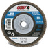 CGW Abrasives 53074 Flap Disc: 5/8-11 Hole, 60 Grit, Zirconia Alumina, Type 29