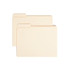 SMEAD MFG CO 10335 Smead File Folders, Reinforced Tab, 1/3 Cut, Left Position, Letter Size, Manila, Box Of 100