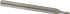 M.A. Ford. 16406000 Square End Mill: 1/16'' Dia, 0.12'' LOC, 1/8'' Shank Dia, 1-1/2'' OAL, 2 Flutes, Solid Carbide