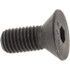 Value Collection 36871 Flat Socket Cap Screw: 1/4-28 x 5/8" Long, Alloy Steel, Black Oxide Finish