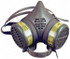 Moldex 8603 Half Facepiece Respirator with Cartridge: Large, Thermoplastic Elastomer, Snap-In