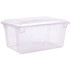 CFS BRANDS Carlisle 1062307 StorPlus Polycarbonate Food Storage Container, 16.6 gal, 18 x 26 x 12, Clear, Plastic