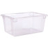 CFS BRANDS Carlisle 1062307 StorPlus Polycarbonate Food Storage Container, 16.6 gal, 18 x 26 x 12, Clear, Plastic