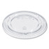DART SOLO® 626TP PETE Plastic Flat Cold Cup Lids, Fits 12 oz to 24 oz Cold Cups, Clear, 1,000/Carton