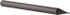 Accupro 12277031 Square End Mill: 0.022" Dia, 0.033" LOC, 4 Flutes, Solid Carbide