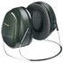 3M CO 247-H7B Optime 101 Earmuffs, 26 dB NRR, Dark Green, Behind the Head