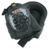 CUSTOM LEATHERCRAFT MFG CO INC 201-G340 Professional Gel Kneepads, Elastic Upper Straps w/ Buckle-Style Fasteners, Black