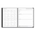 BLUE SKY 134433 Teacher's Solid Black Weekly/Monthly Lesson Planner, 2024 to 2025, Nine Classes, Black Cover, (144) 11 x 8.5 Pages