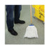 BOARDWALK 716REA Cut-End Lie-Flat Wet Mop Head, Rayon, 16 oz, White