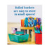 CARSON-DELLOSA EDUCATION 108471 Rolled Borders, Scalloped Border, Back to School, 2.25" x 65 ft, Teal