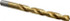 Chicago-Latrobe 41629 Jobber Length Drill Bit: 29/64" Dia, 135 °, High Speed Steel