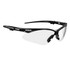 KleenGuard 55401 Safety Glasses; Type: Safety; Sunglasses ; Frame Style: Half-Framed ; Lens Coating: Anti-Fog ; Frame Color: Black ; Lens Color: Clear ; Lens Material: Polycarbonate