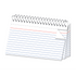 Great way to keep your notes neatly organized  Made from tough 7.5 pt. stock.  Spiral design keeps your notes self-contained and in order.  Edges are perforated for easy removal.  Ruled for orderly writing.