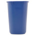 RUBBERMAID COMMERCIAL PROD. 295573BE Deskside Recycling Container, Small, 13.63 qt, Plastic, Blue