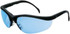 MCR Safety KD113 Safety Glass: Scratch-Resistant, Polycarbonate, Light Blue Lenses, Full-Framed, UV Protection