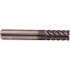 Emuge 1827A.1000 1" Diam 10-Flute 50° Solid Carbide Square Roughing & Finishing End Mill