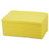 CHICOPEE, INC Chix® 0214 Masslinn Dust Cloths, 1-Ply, 24 x 40, Unscented, Yellow, 25/Bag, 10 Bags/Carton