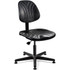 Bevco 7000D Task Chair: Polyurethane, Adjustable Height, 15 to 20" Seat Height, Black