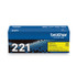 BROTHER INTL. CORP. TN221Y TN221Y Toner, 1,400 Page-Yield, Yellow