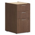 HON COMPANY PLPSBBFLE1 Mod Support Pedestal, Left or Right, 3-Drawers: Box/Box/File, Legal/Letter, Sepia Walnut, 15" x 20" x 28"