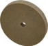 Cratex 40272 Surface Grinding Wheel: 1" Dia, 1/8" Thick, 1/8" Hole, 80 Grit