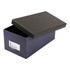 TOPS BRANDS Oxford 406462  Index Card Storage Box, 4in x 6in, Indigo/Black