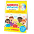 A great way to reach both visual and auditory learners!  Turn to this sturdy resource to target and teach key phonemic elements. Learn short vowels, long vowels, silent e, bossy r, blends, diagraphs and more.  Includes a companion CD of every song, plus ready-to-go activities.