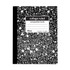 C-LINE PRODUCTS, INC. C-Line 22022-CT  Narrow Rule Composition Notebooks, 7-1/2in x 9-3/4in, 100 Sheets, Black Marble, Pack Of 12 Notebooks