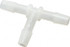 MSC T0-4NK7 Barbed Tube Tee: Single Barb, 1/4" Barb