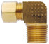 CerroBrass P-69A-10E Compression Tube Male Elbow: 3/4" Thread, Compression x MNPT