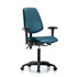 Blue Ridge Ergonomics MSC49742 Task Chair: Vinyl, Marine Blue