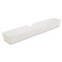 SOUTHERN CHAMPION TRAY SCT® 0711 Footlong Hot Dog Tray, 10.25 x 1.5 x 1.25, White, Paper, 500/Carton