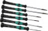 Wera 05345270001 Screwdriver Set: 6 Pc, Slotted