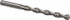 Chicago-Latrobe 68923 Jobber Length Drill Bit: 23/64" Dia, 135 °, High Speed Steel