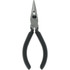 Value Collection LN-006 Long Nose Plier: 1-5/8" Jaw Length, Side Cutter