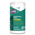 CLOROX SALES CO. 15949EA Disinfecting Wipes, 1-Ply, 7 x 8, Fresh Scent, White, 75/Canister