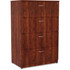 SP RICHARDS 34387 Lorell Essentials 35-1/2inW x 22inD Lateral 4-Drawer File Cabinet, Cherry