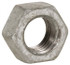 Value Collection HHNI2137G-001BX Hex Nut: 1-3/8 - 6, Grade 2 Steel, Hot Dipped Galvanized Finish