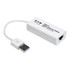 TRIPP LITE U236-000-GBW  USB 2.0 Hi-Speed to Gigabit Ethernet NIC Network Adapter White - Network adapter - USB 2.0 - Gigabit Ethernet x 1 - white