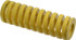 Dayton Lamina 9-3224-36 Die Spring: 2" Hole Dia, 1" Rod Dia, 6" Free Length, Yellow